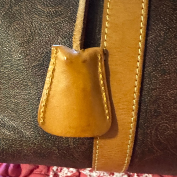 Etro Brown and Tan Travel Bag - Picture 4 of 12
